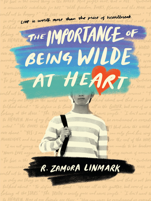 Title details for The Importance of Being Wilde at Heart by R. Zamora Linmark - Wait list